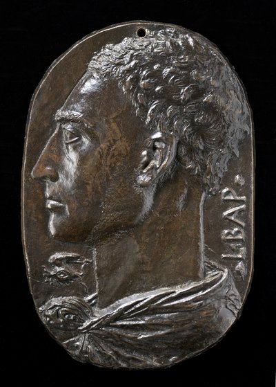 Autoritratto, c.1435 da Leon Battista Alberti